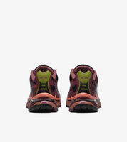 Chaussures trail course salomon foncé rouge et noir confortable 