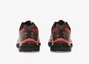 Sneakers Salomon XT-6 Skyline Black Coffee Rouge Red en mesh technique avec Agile Chassis System et semelle Contagrip premium.