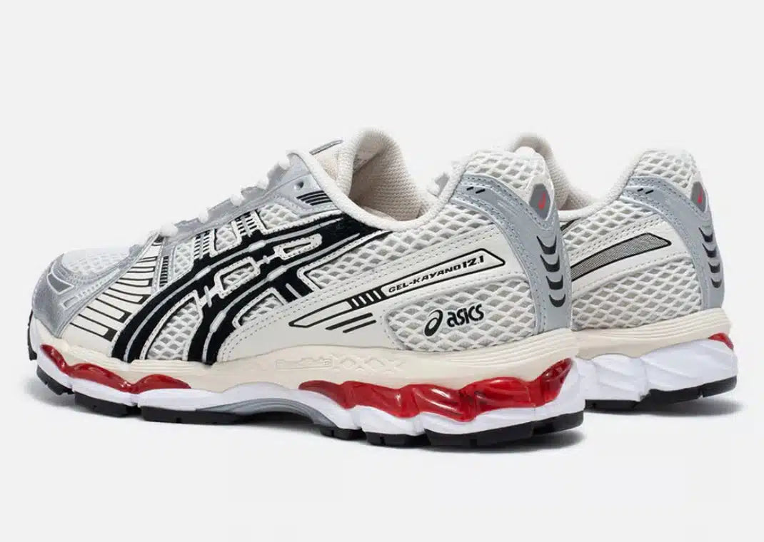 Sneaker ASICS Gel-Kayano 12.1 Lapstone & Hammer The Spark en mesh technique et matériaux premium avec amorti GEL et design rétro-running exclusif.