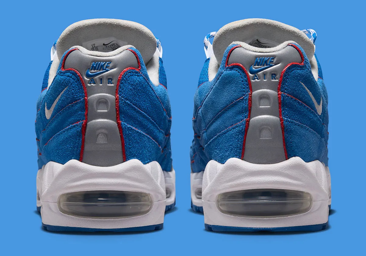 Nike Air Max 95 OG Big Bubble Lawson, sneakers Air Max 95 avec amorti Big Bubble, tige multicouche et coloris Lawson.