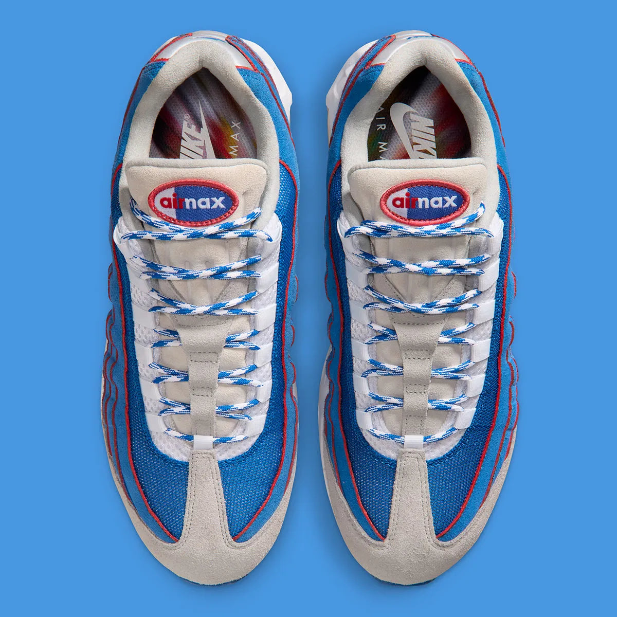 Nike Air Max 95 OG Big Bubble Lawson, sneakers Air Max 95 avec amorti Big Bubble, tige multicouche et coloris Lawson.