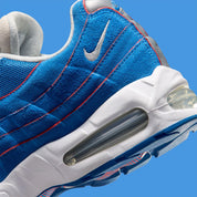 Nike Air Max 95 OG Big Bubble Lawson, sneakers Air Max 95 avec amorti Big Bubble, tige multicouche et coloris Lawson.