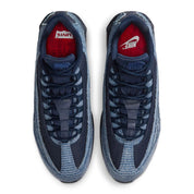 Chaussure de rue AIR MAX 95 LEVIS BLEU  effet JEANS , semelle confortable , vue de haut