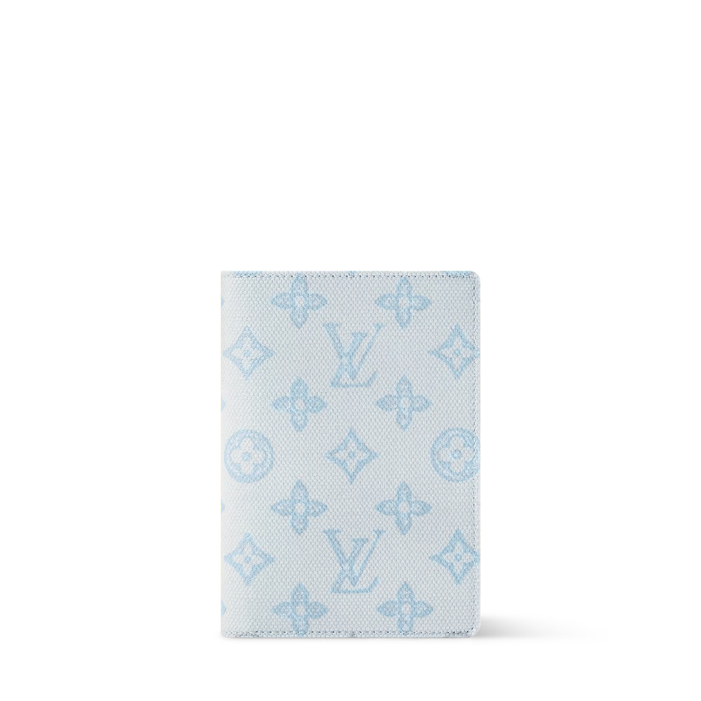 Louis Vuitton Passport Cover, porte-passeport marron en toile Monogram avec motif LV, intérieur en cuir et compartiments pour cartes.
