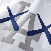 KAWS Nike MLB Stadium Los Angeles Dodgers Jersey White