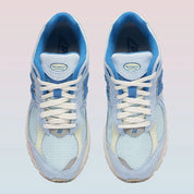 chaussure de sport NEW BALANCE 740 CONCEPT VERT COLORE , semelle confortable , vue de haut