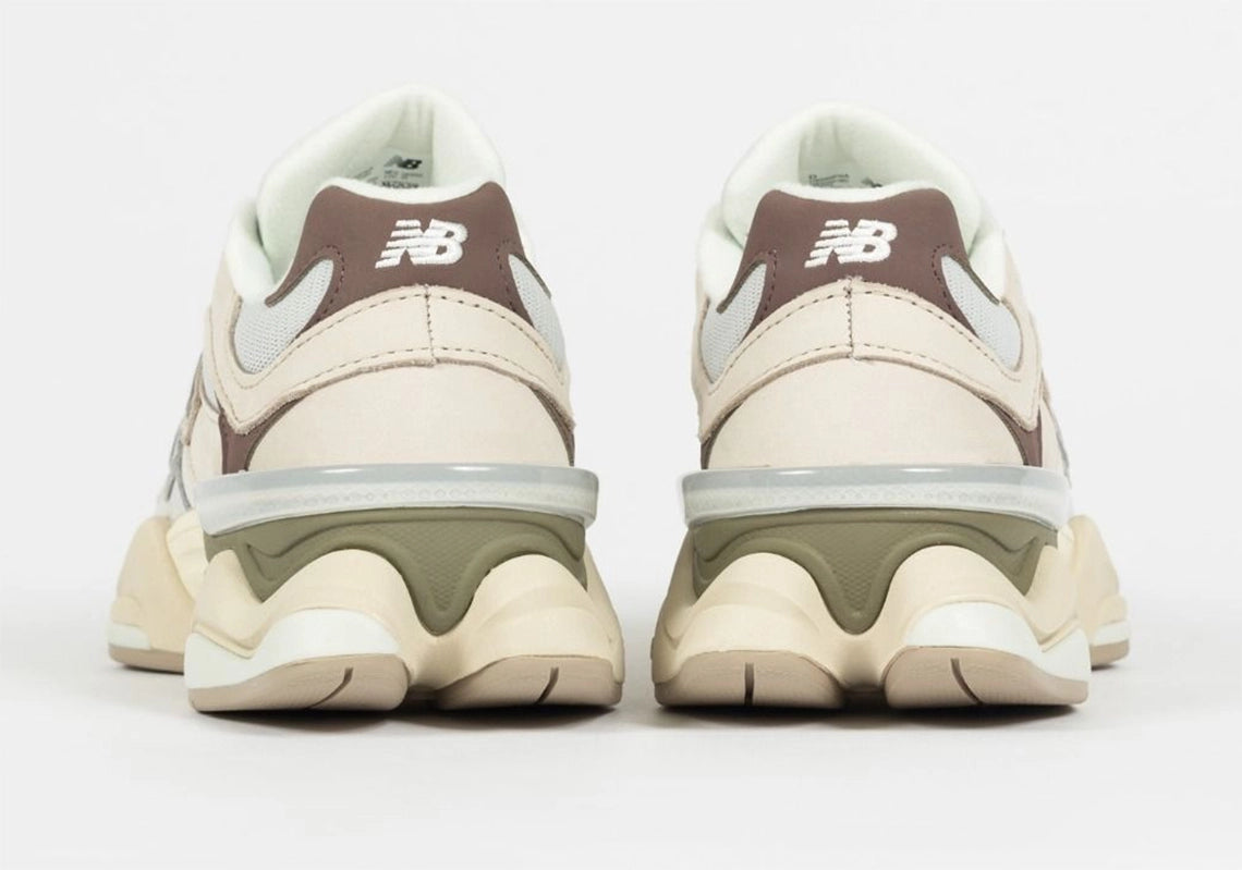 New Balance 9060 grey matter​ vu de derrière