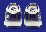 Nike Air Force 1 Low NIGO Last Orgy 2 en cuir premium avec détails exclusifs japonais et semelle Nike Air collector. vue de derrière