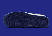 Nike Air Force 1 Low NIGO Last Orgy 2 en cuir premium avec détails exclusifs japonais et semelle Nike Air collector. vue semelle