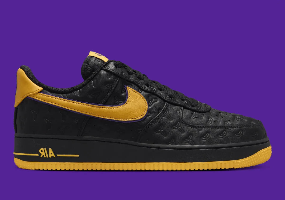 Nike Air Force 1 Low Kobe Bryant Lakers Away (numérotée)