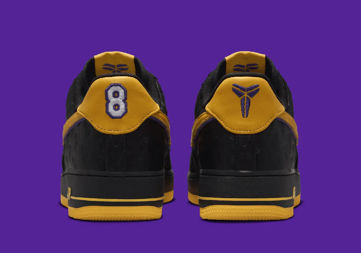 Nike Air Force 1 Low Kobe Bryant Lakers Away (numérotée)