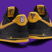 Nike Air Force 1 Low Kobe Bryant Lakers Away (numérotée)