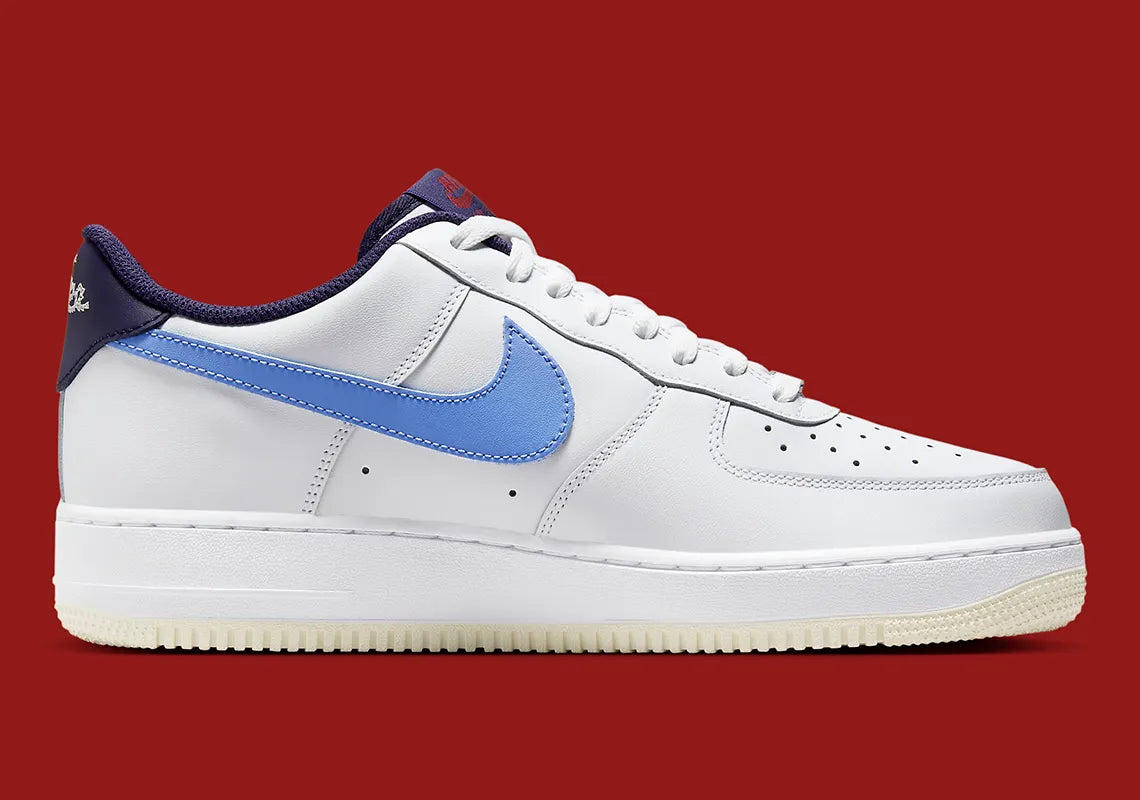 Mens blue air force ones sales