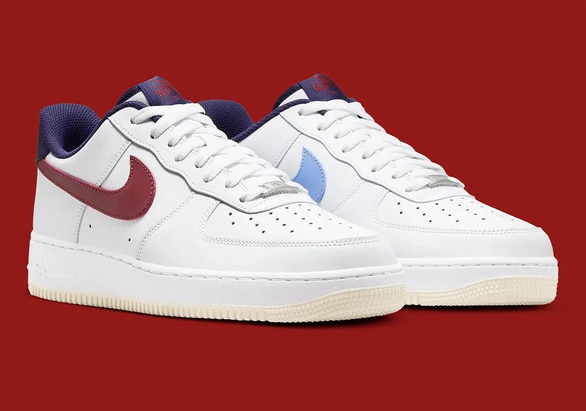 Nike air force 1 bleu blanc rouge online