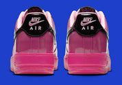 Sneakers Nike Air Force 1 Low roses Pink Cooler et Mulberry en cuir lisse avec amorti Air et design iconique