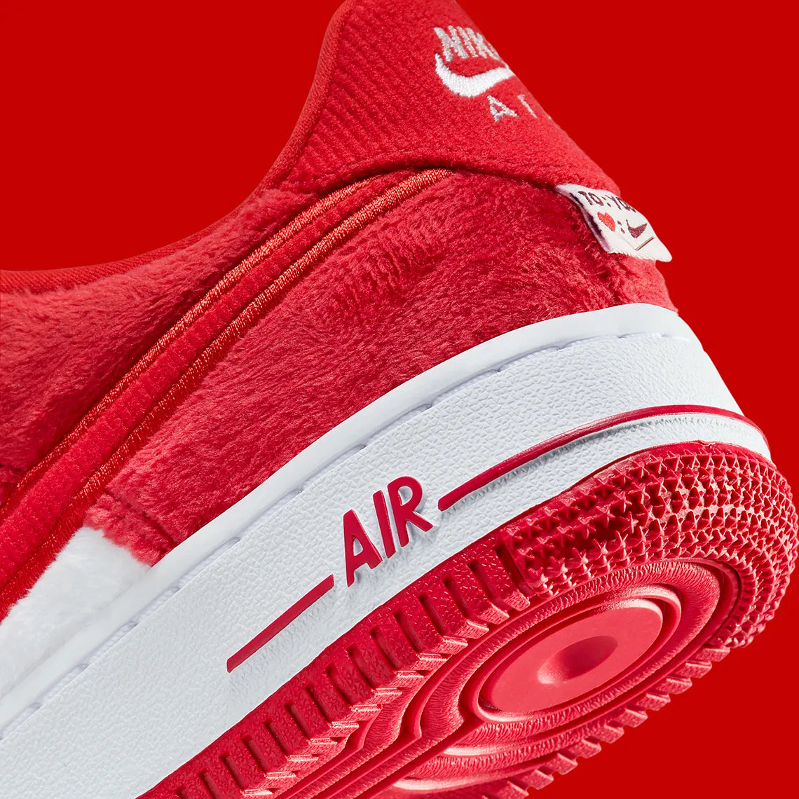 Nike Air Force 1 Low Valentine s Day Fleece 2024 GlobalSneakers