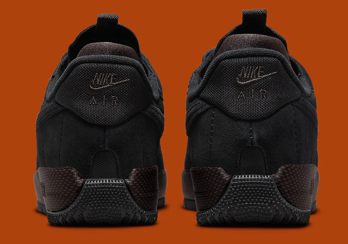 Nike Air Force 1 Wild Low Black Velvet Brown GlobalSneakers