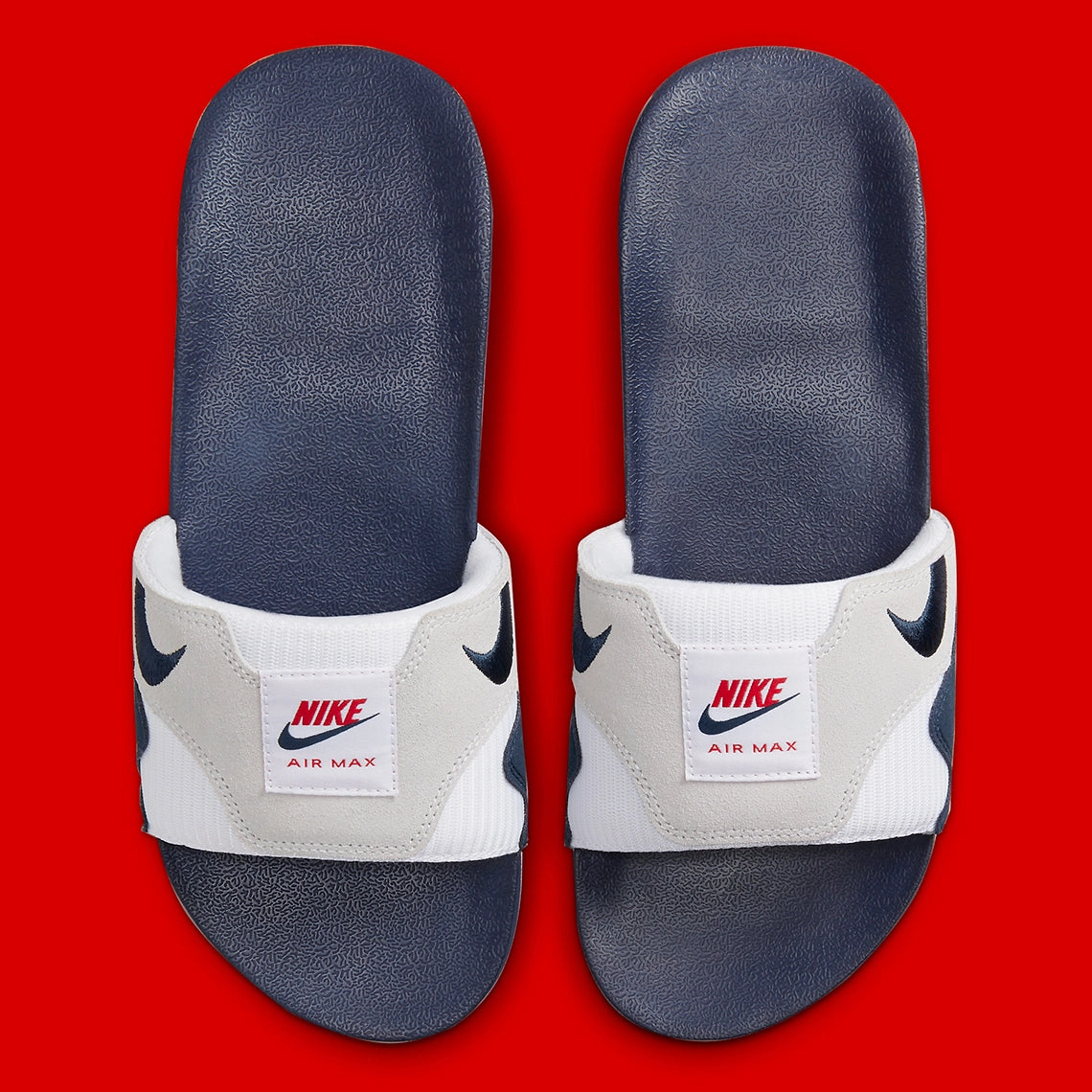 Nike Air Max Slide Obsidian University Red – GlobalSneakers
