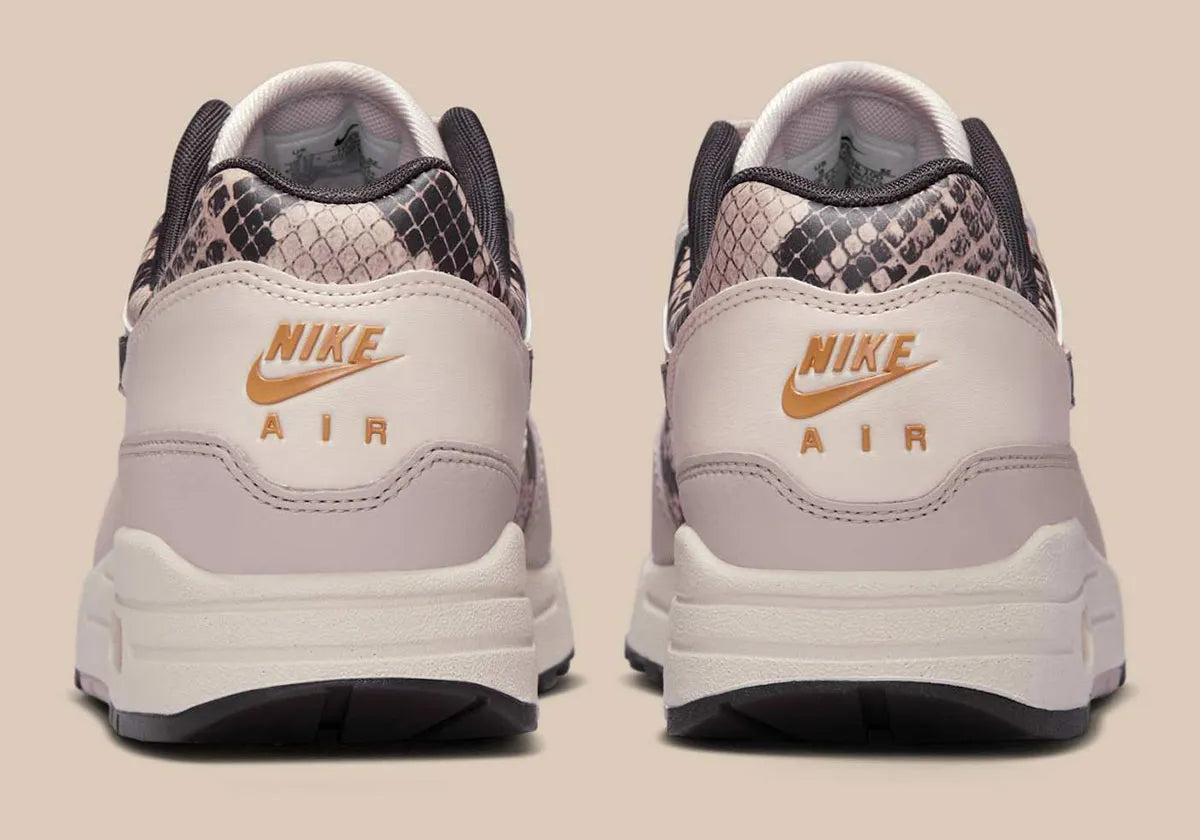 Nike Air Max 1 Snakeskin Light Orewood Brown (Women's)