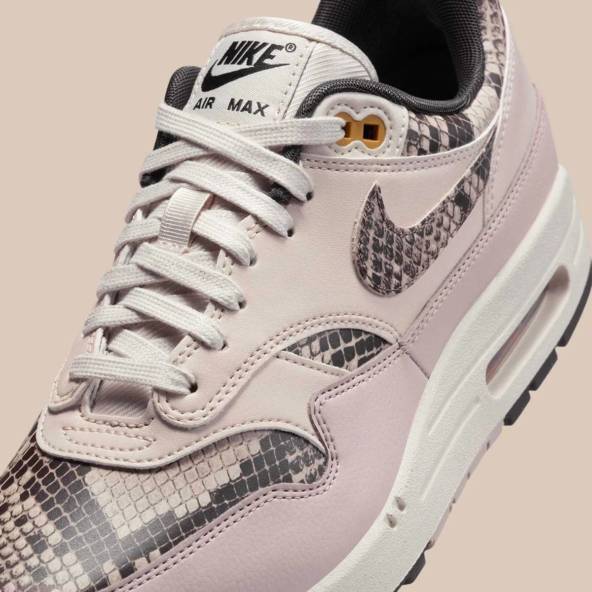 Nike Air Max 1 Snakeskin Light Orewood Brown (Women's)