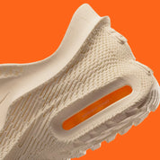 air max 1000, chaussure imprimée en 3D, chaussure beige, confortable, vue de coté talon