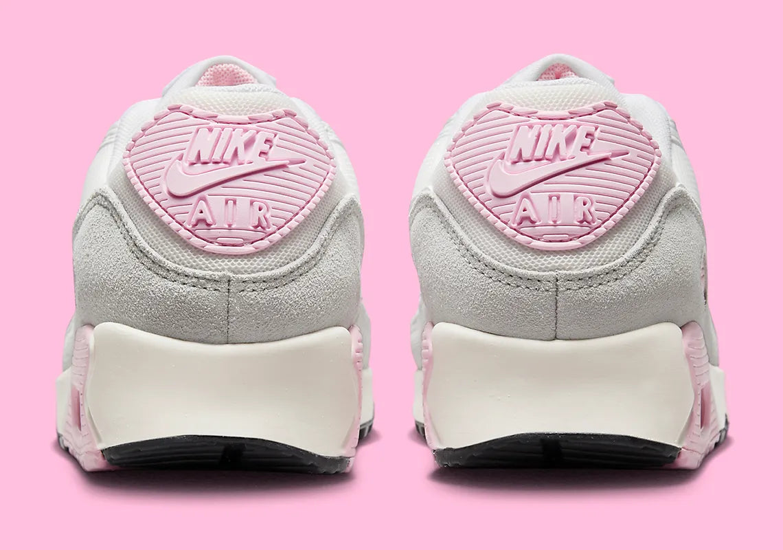 Nike air grey and pink sales
