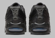 Sneakers Nike Air Max 95 OG Big Bubble en Black Patent avec mesh respirant, cuir premium et amorti Air Max maximal.Vue arrière 