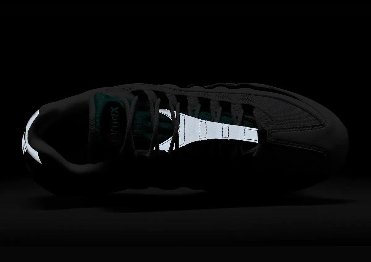 Sneakers Nike Air Max 95 OG Big Bubble noires avec contour Black Border en mesh et matières premium avec amorti Air Max visible