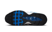 Sneakers Nike Air Max 95 Yardrunners Spellman en mesh et textiles premium avec unités Air visibles et design ondulé iconique.Vue de la semelle extérieur 