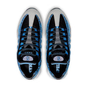 Sneakers Nike Air Max 95 Yardrunners Spellman en mesh et textiles premium avec unités Air visibles et design ondulé iconique.Vue de haut 