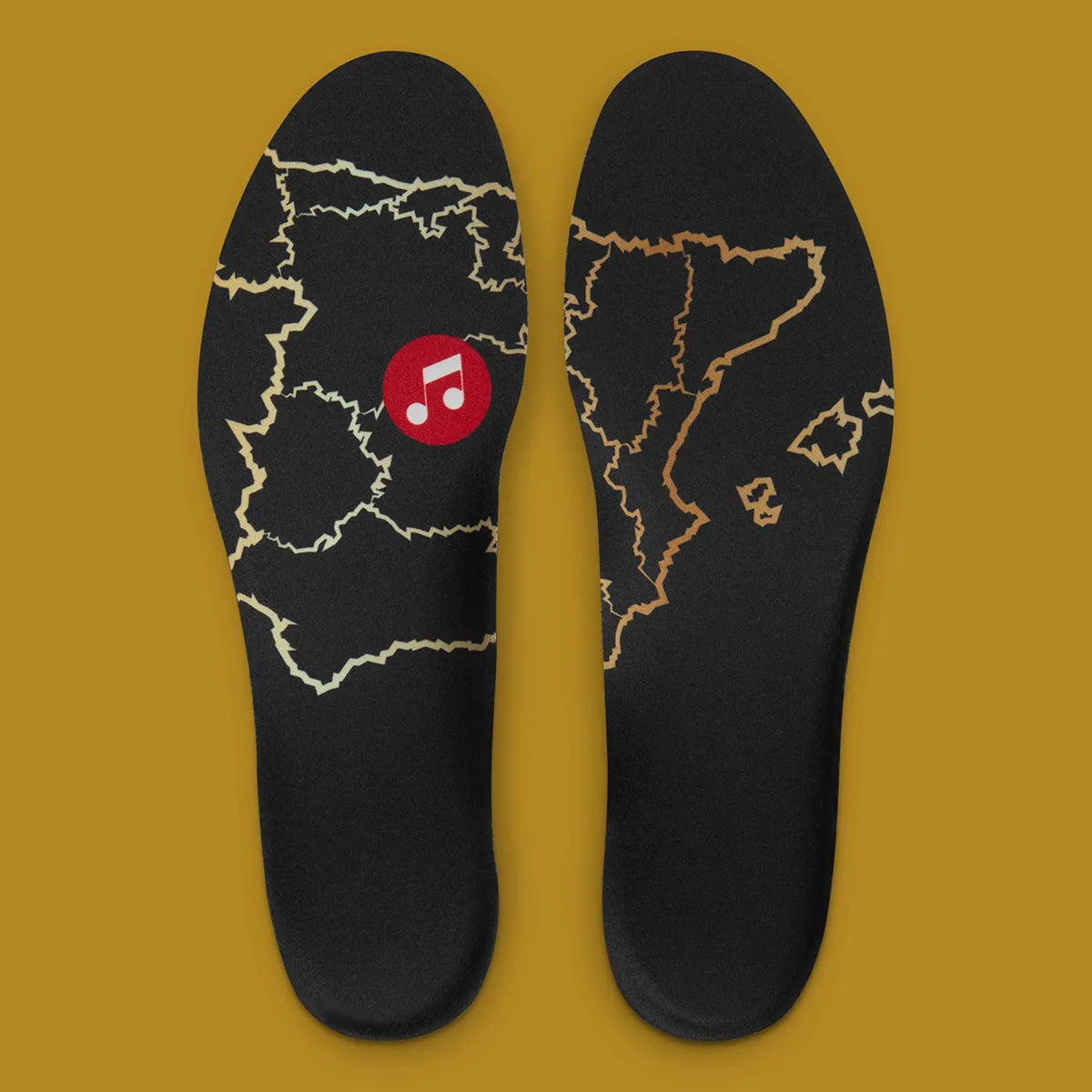 Vue sur les semelles intérieures de la sneakers Nike Air Max Dn Doernbecher Connor en matériaux techniques premium avec design expressif et semelle Dynamic Air innovante