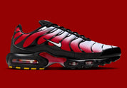 Chaussures Nike Air Max Plus Platinum Red White Black – sneakers lifestyle confortables