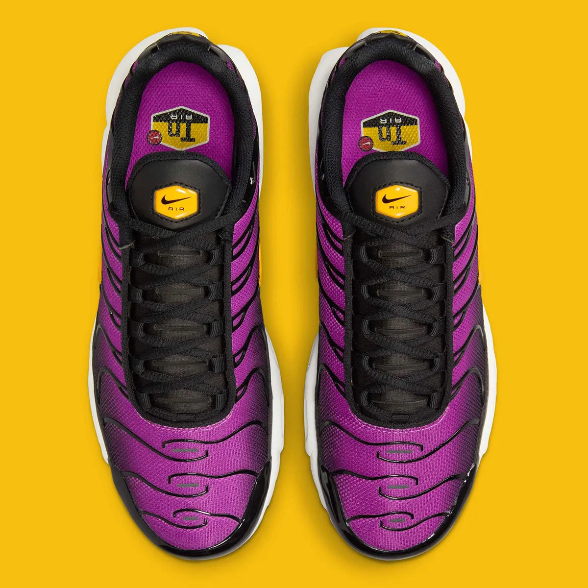 Nike Air Max Plus Black Laser Orange Hyper Violet – chaussures lifestyle féminines avec Air Max