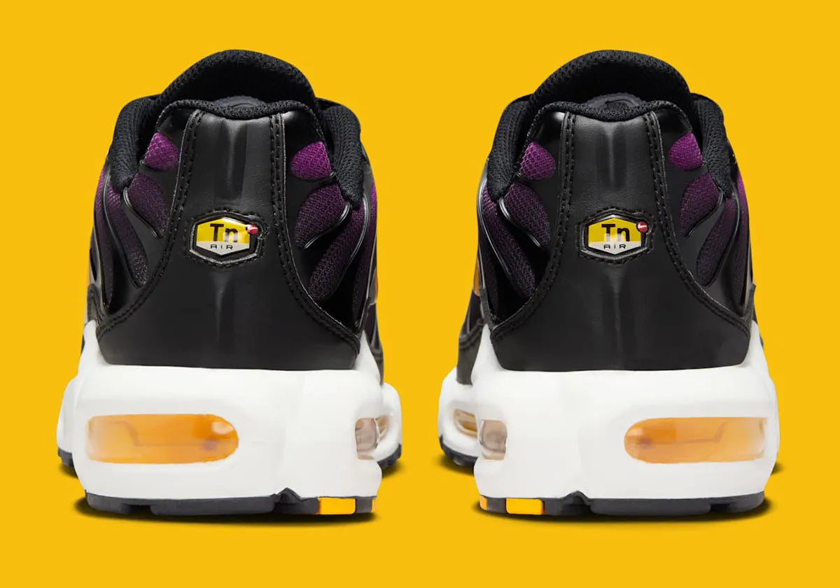 Nike Air Max Plus Black Laser Orange Hyper Violet – chaussures lifestyle féminines avec Air Max