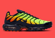 chaussure nike tn, nike air max plus coloré, semelle confortable, vue de coté intérieur