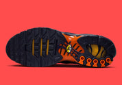 chaussure nike tn, nike air max plus coloré, semelle confortable, vue de dessous de la semelle extérieur