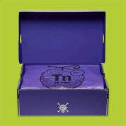 Nike Air Max Plus One Piece Gomu Gomu (WITH PROMO CARD) IR0968-500 violette et verte avec design Gomu Gomu no Mi et carte promotionnelle DON!!.