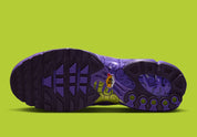 Nike Air Max Plus One Piece Gomu Gomu (WITH PROMO CARD) IR0968-500 violette et verte avec design Gomu Gomu no Mi et carte promotionnelle DON!!.