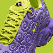 Nike Air Max Plus One Piece Gomu Gomu (WITH PROMO CARD) IR0968-500 violette et verte avec design Gomu Gomu no Mi et carte promotionnelle DON!!.