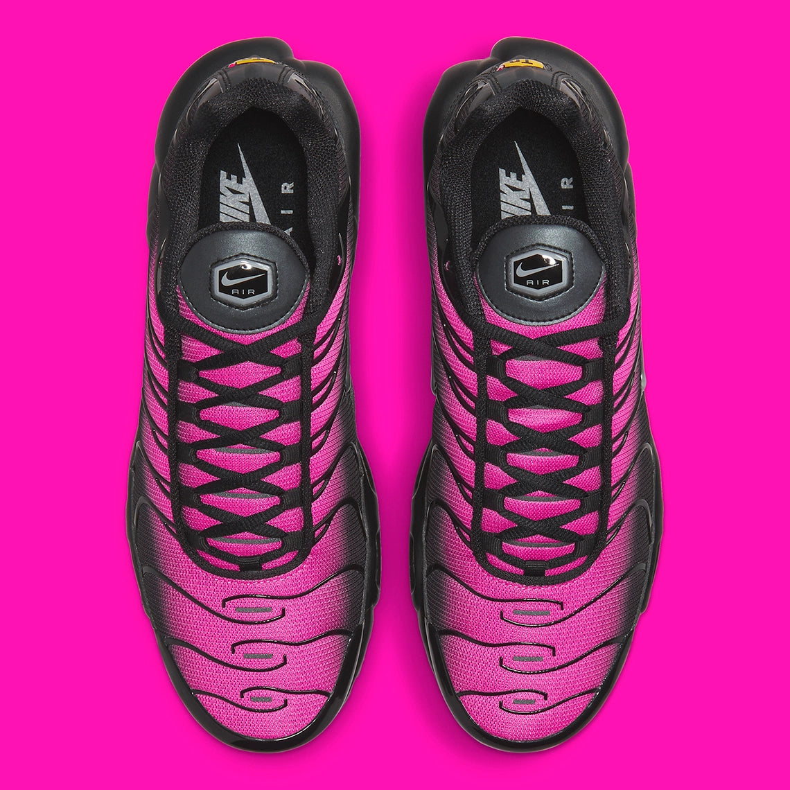 Black Vapormax Plus Rose Et Noir Vapormax Plus Noir - Main Image