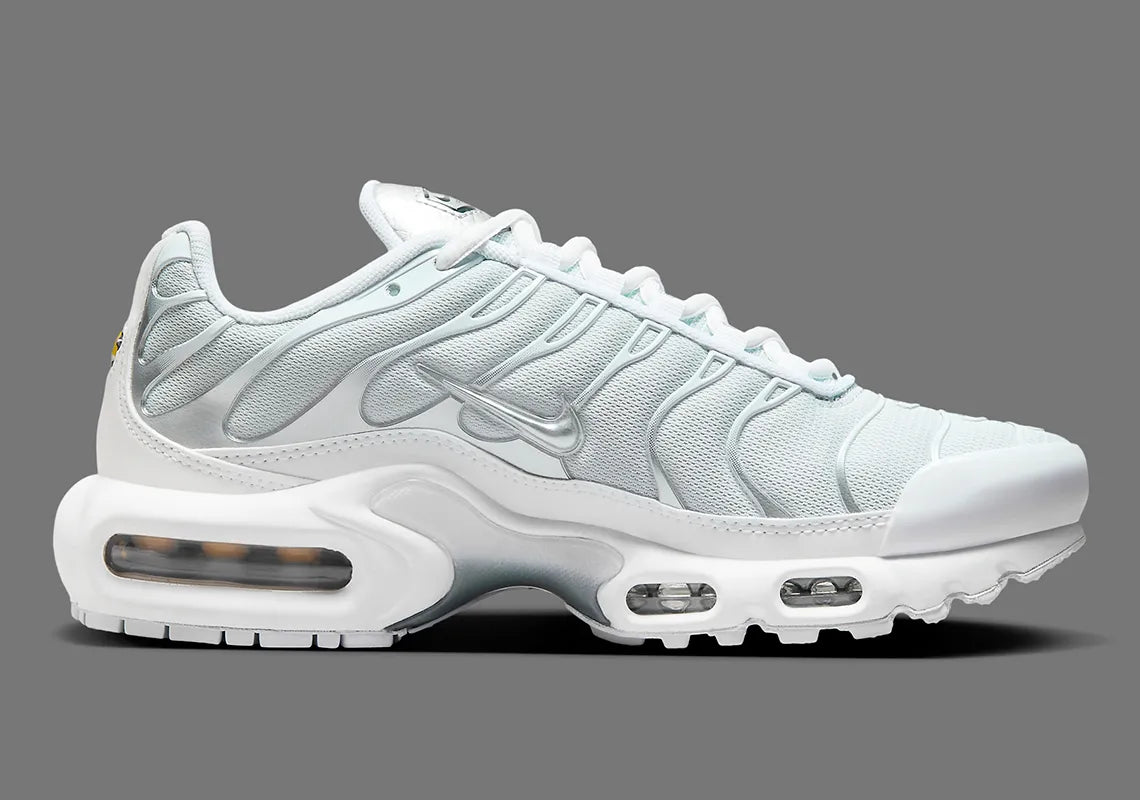Nike Air Max Plus White Metallic Silver – GlobalSneakers