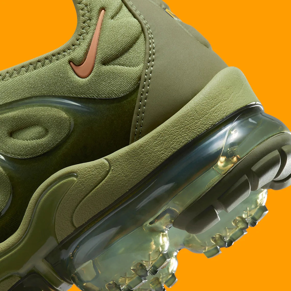 Air Vapormax Plus Olive Green And Orange Vapormax Nike Air