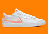 Nike Blazer Low '77 Jumbo Scribble Swoosh White Orange Trance