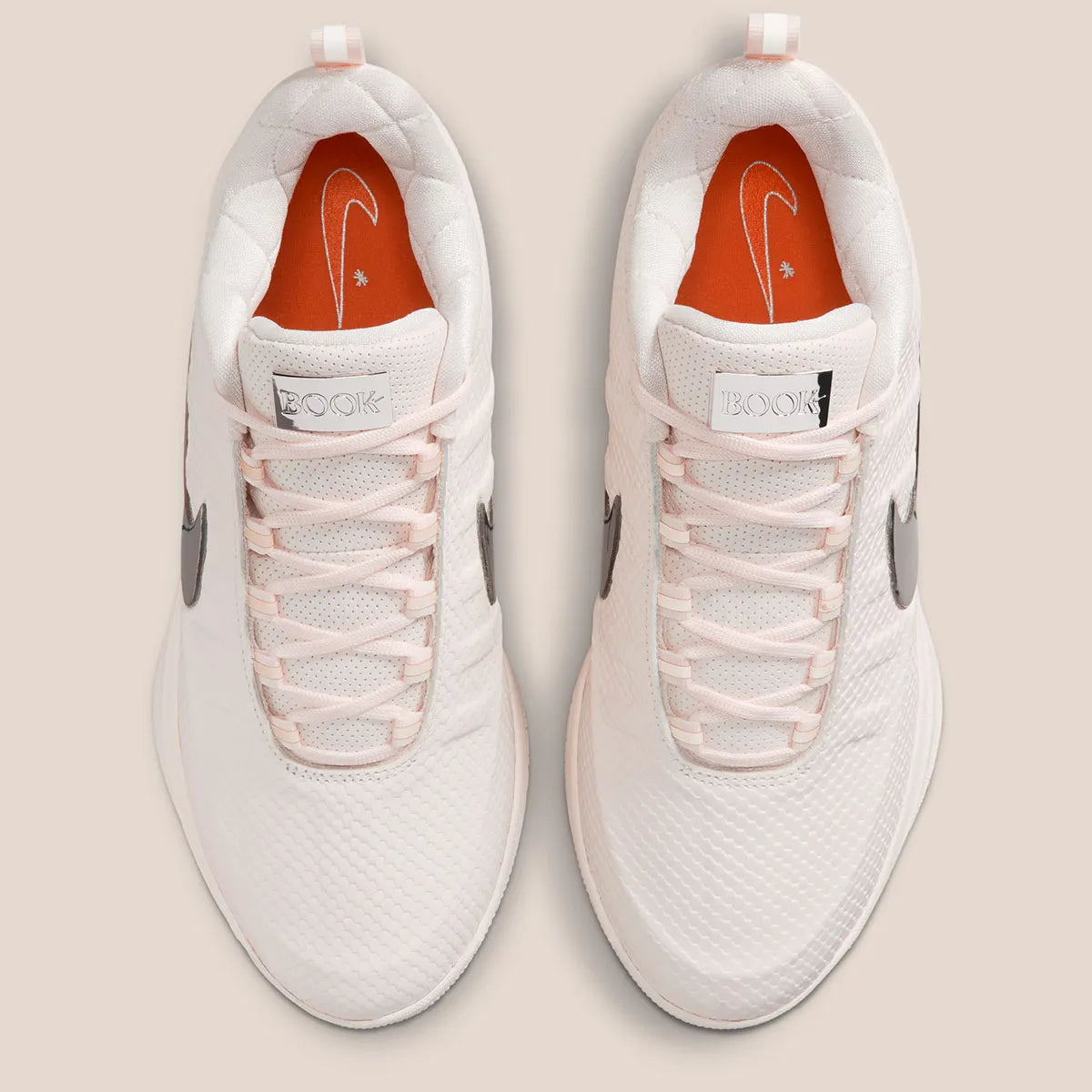 Nike Book 2 LX White Label, chaussures de basketball signature Devin Booker avec tige légère, amorti performant et design White Label.