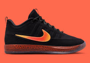 Sneakers Nike Book 2 Rising en mesh respirant avec renforts synthétiques, coloris dynamique multicolore, amorti performance basketball.