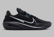 Sneaker de basketball Nike Air Zoom GT Cut Black Chrome en mesh technique avec unité Zoom Air Strobel et amorti React.