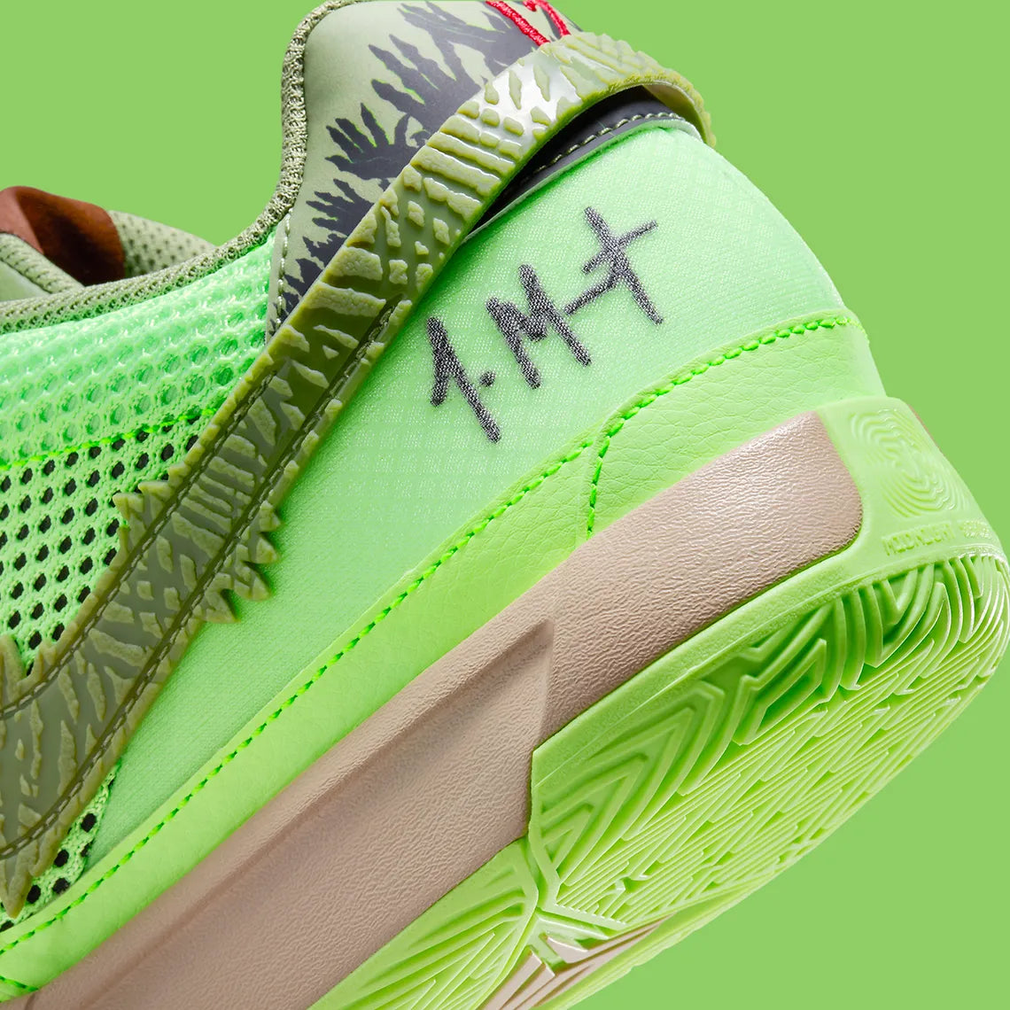 Ja 1 halloween chaussure Nike zombie