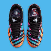 Sneakers Nike Ja 3 At Dawn en matériaux techniques multicolores inspirés du lever de soleil avec semelle amortissante performante.