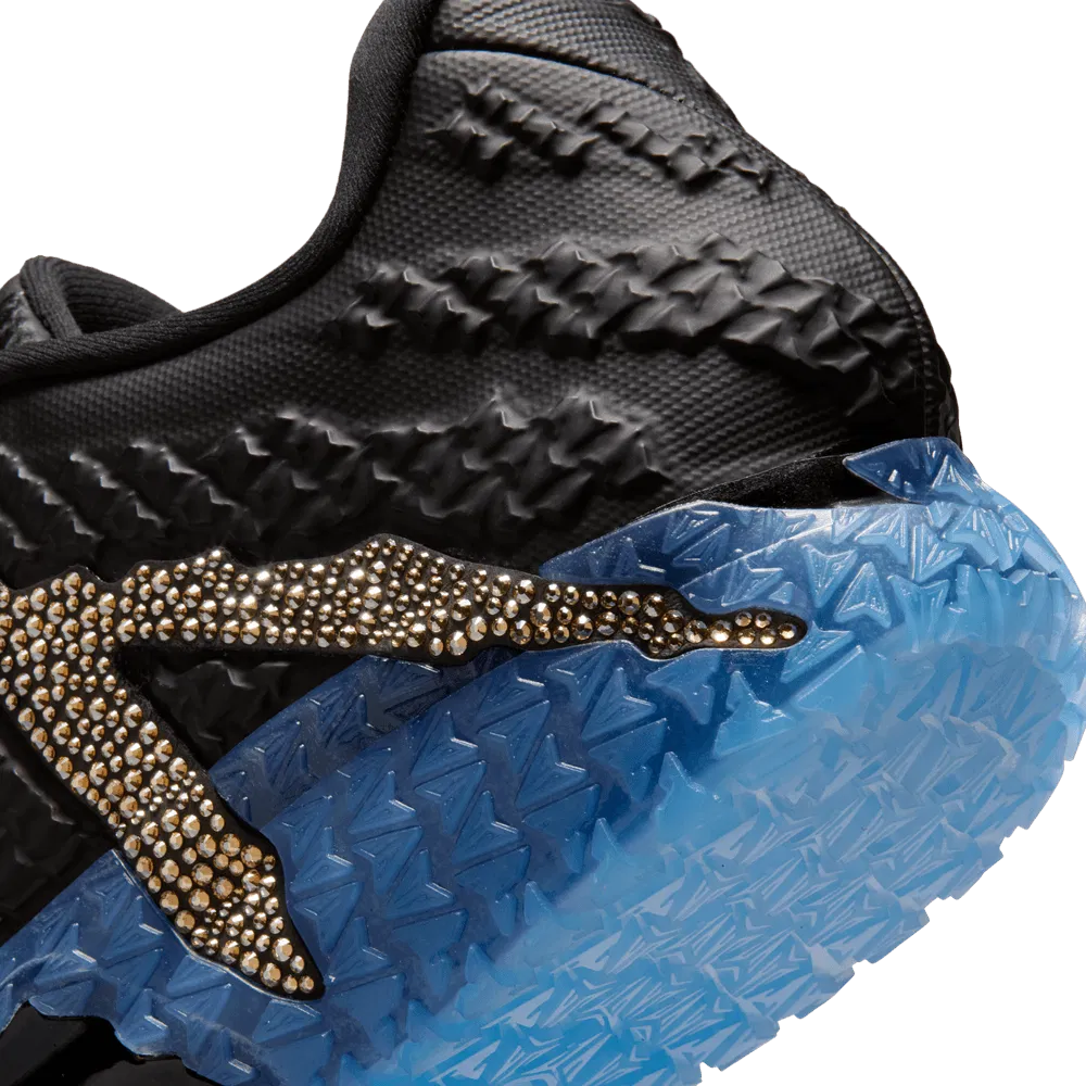 Nike JA 3 avec cristaux Swarovski, cuir premium et technologie d’amorti réactive, design signature Ja Morant. zoom arrière de la chaussure