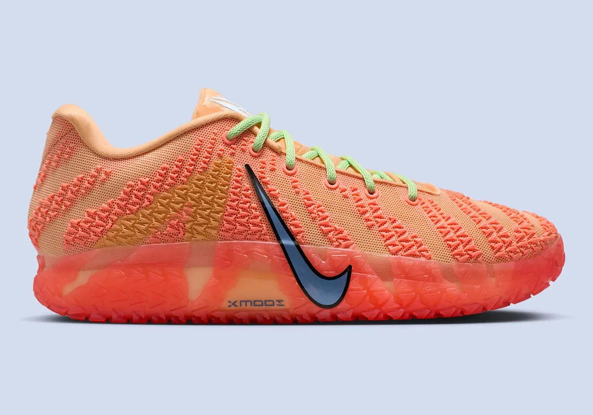 Sneakers Nike Ja 3 Daybreak en mesh technique avec semelle réactive, traction multidirectionnelle et design basketball moderne.Vue de profil